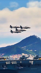 8.5K views · 96 reactions | Amazing view of US F-35s Jet Fighters landing on Aircraft Carrier | IronGaming | Facebook