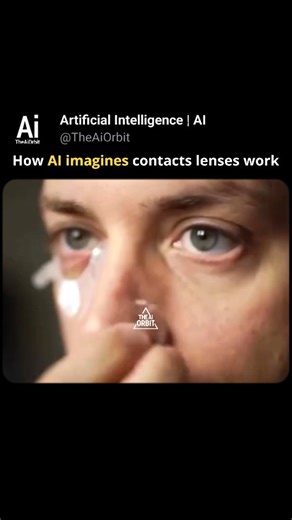Artificial Intelligence | AI | Tech-News on Instagram: "🚀 Imagine wearing contact lenses that are smarter than your smartphone! 🤯 AI is redefining how we see the world — literally. These futuristic AI-powered smart contact lenses adjust focus instantly, zoom on command, project augmented reality overlays, and even sync with your brainwaves to enhance your vision and perception. No longer just tools for eyesight correction, these lenses represent the future where biology meets technology, creat
