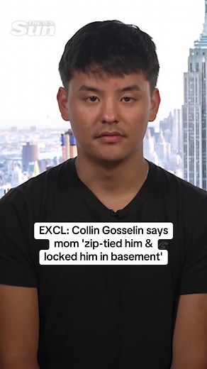 EXCL: Collin Gosselin says mom 'zip-tied him & locked him in basement' #katepluseight Watch the full interview at the link in our bio