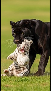 Black Panther Attacks Tiger Cub, But Mother Tiger’s Revenge Shocks Everyone! 🐅🔥 #tiger #wildlife