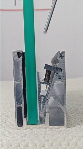 How to install the glass fence? After watching it, you will know. #qiangning