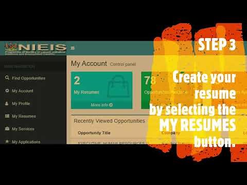 How to Register as a Jobseeker on the Namibia Integrated Employment Information System - NIEIS
