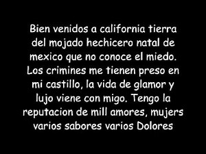 Akwid ft sporty loco california lyrics