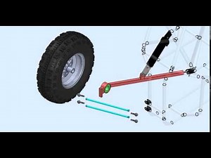 Baja Rear Suspension Assembly 2016