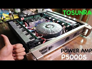 Tosunra P5000s Power Amplifier