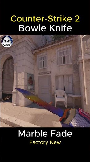 BOWIE KNIFE - Marble Fade - Factory New (FN)