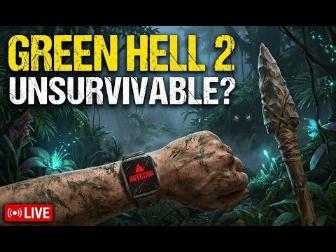 LIVE: Green Hell 2 Gameplay |கிரீன் ஹெல் 2 | First Time Playing & Surviving the Jungle