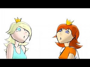 peach vs daisy vs zelda vs rosalina Parody (NutsVSGuts)