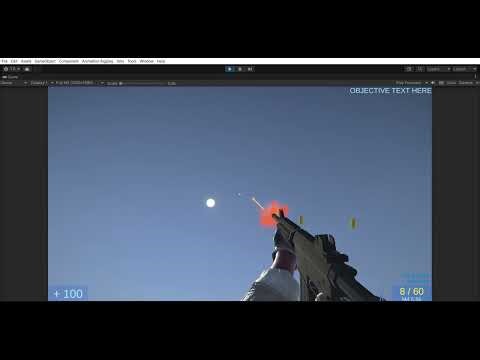 Bullet Projectile & Empty Shells - Unity Fps Game Project