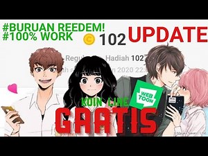 UPDATE TERBARU | 17 Kode Koin Webtoon GRATIS TERBARU!!! PUAS Baca Webtoon!!! Total 102 Koin!!!