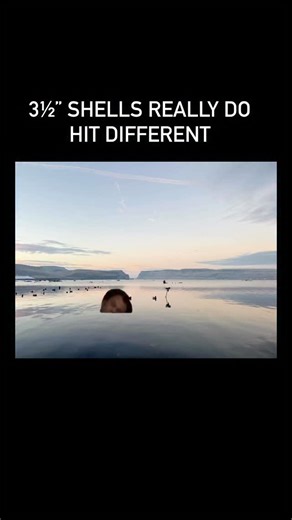 Ur buddy can’t shoot, but has been using 3 1/2 inch shells all day #huntinghumor #skyblaster #shoulderpain #3andahalfinch #magnumtherapy #hunterproblems #permissiondenied #recoiltherapy #boomstick | Gregg Warehime