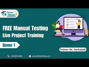 Master Manual Testing | Introduction to Manual Testing | Online Training | Demo 1 | OnlineITvidhya