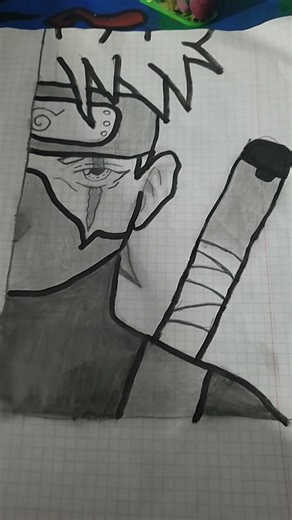 karakalem anime çizimi (nasıl olmuş yorumlara)