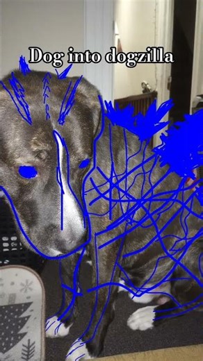 dog into dogzilla#godzilla