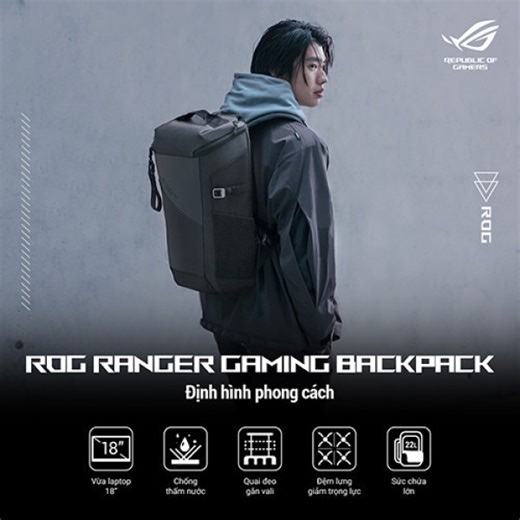 ROG Ranger Gaming Backpack BP2701 | Laptop World