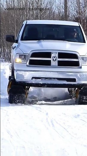 ❄️ This Track System Turns ANY Truck into a Snow Tank!
