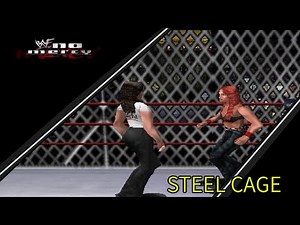 WWF No Mercy: Lita Vs Stephanie (Steel cage Match)