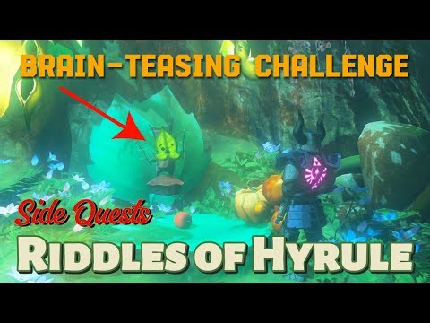 Solving the Riddles of Hyrule Side Quest in Zelda: Breath of the Wild!