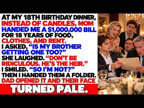 At My 18th Birthday, Mom Charged Me $1M—Then Said My Brother Didn't Owe A Cent:“He's The Heir”.So I…