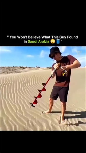 SCIENCE | FACTS | BEYOND | HISTORY | on Instagram: "You won’t believe what this man stumbled upon in the heart of Saudi Arabia. What looks like endless desert hides stories written millions — sometimes thousands — of years ago. Beneath the sand lie ancient formations, forgotten structures, fossil-rich landscapes, and geological wonders that challenge what we think we know about deserts. Saudi Arabia isn’t just dunes and heat — it’s a natural archive. From mysterious stone patterns visible only f