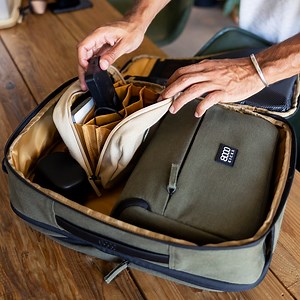 Made from the world's strongest hemp fabric, these inventors created Commuter, the 4-in-1 modular backpack of your dreams. Durable, weatherproof, and versatile to carry anyway you want, including your bicycle. | Top Kickstarter Inventions