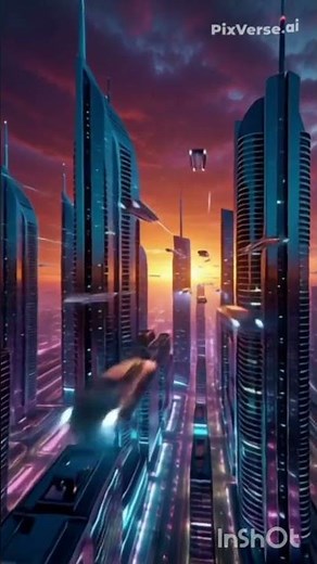 AI Generates Stunning Future City