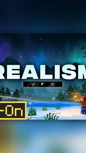 Realism VFX Update 1.1 Add-On Shader #minecraft #fyp #bedrock #marketplace #mcpe #addon #realism #vfx #update