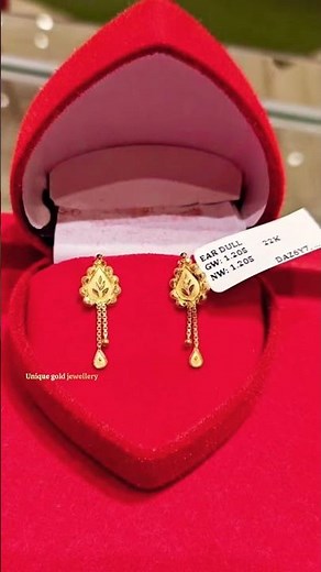 New model gold earring design 2026😍#shorts #shortsfeed #viralvideo #ytshorts #jewellery