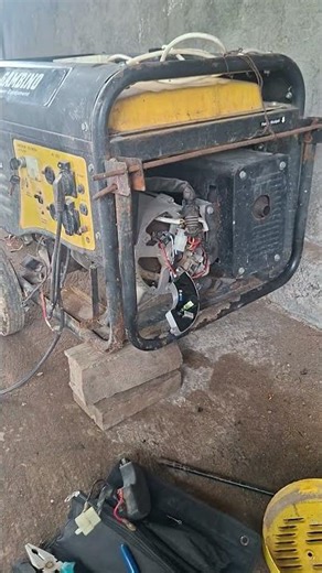 Test genset habis ganti AVR 5000 watt #gantiavr #gantiavrgenset