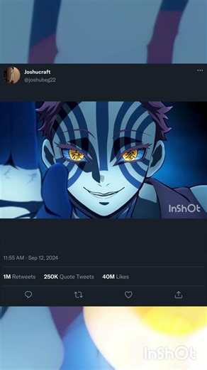 akaza edit(twitter template edit)#demonslayer #shortvideo