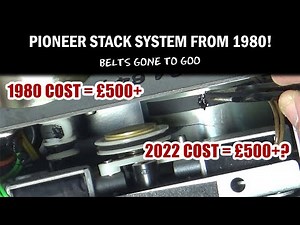 Pioneer CT-300 Tape Deck Drive Belts Replacement | UK eBay Reseller