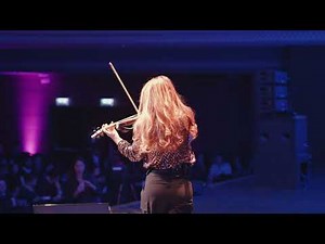 Chandelier – Euterpe Violinist | Paris Show | Live Electric Violin Performance