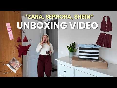 Ι'm back, vlog και πολύ unboxing: Zara, Sephora, Shein | Sofia Pappa