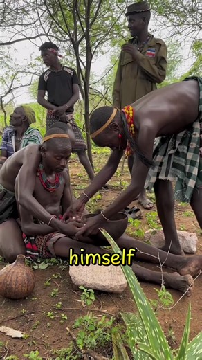 Hamer tribe bull jumping ceremony explained. Before a man can marry, he must pass ritual blessings, whipping ceremony, and jump over bulls successfully. #HamerTribe #BullJumpingCeremony #AfricanTribes #MarriageRitual