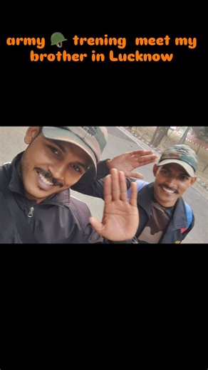 Rahul Giri on Instagram: "1 Month after meet my brother in army training🪖💂‍♂️ miss you bhai #army #bhai #armylover #armylife #jaihind"