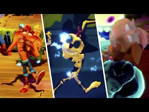 Crash Bandicoot 4: It's About Time - All Crash Deaths Animations