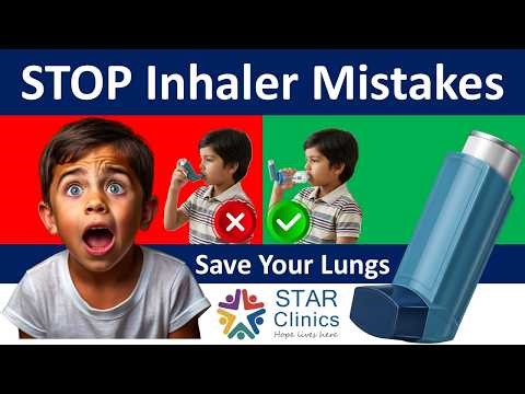 STOP Inhaler mistakes: Learn Correct use.