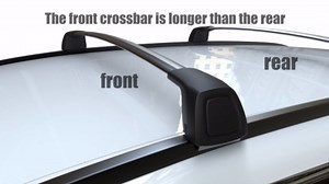 Cross Bars Roof Rack Fit for Acura MDX 2022-2025 Lockable Luggage Rack Crossbar Cargo Carrier Rooftop Accessories with Side Flush Rails