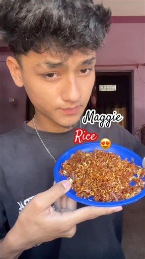 Maggie rice banaya ❤️!! #minivlog #shorts #maggie #rice