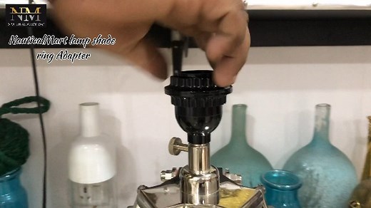 Watch NauticalMart Lamp Shade Ring Adapter Set of 2 on Amazon Live