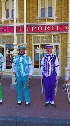 The Dapper Dans Performance Magic Kingdom 2023