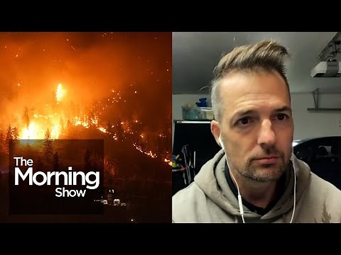 BC wildfires: HGTV star Todd Talbot recounts harrowing escape as West Kelowna home goes up in flames