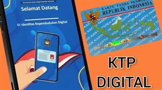 Cara Mudah Membuat KTP Digital Lewat Handphone, Cek Bedanya dengan E-KTP! - Tribunpontianak.co.id