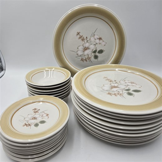 1970s Impressions by Daniele "country Day" Stoneware-japan-gold - Etsy