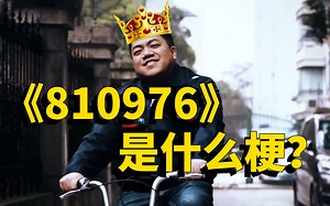 【游戏梗百科】810976，是什么梗？