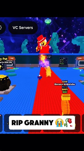 RIP GRANNY 😭🥀 #stealabrainrot #roblox #viralvideo #nobatidao #plsgoviral