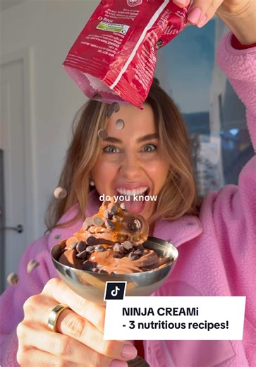 Ad Some people give up dessert in January. I’m definitely not one of those people🍦 💌 Comment “YES!” for more dessert recipes with a nutritious twist! Yes, I’m a nutritionist and yes, I still eat dessert. Ice cream everyday? OH GO ON THEN. Sometimes with a lil fibre boost, sometimes just because it’s plain old dessert!!! My current hyper fixation: The Ninja CREAMi MY CURRENT FAV RECIPES: 🍏 Apple Pie Ice Cream 250g stewed apple (skin on) 200g greek yoghurt (or plant-based alternative) 50ml milk