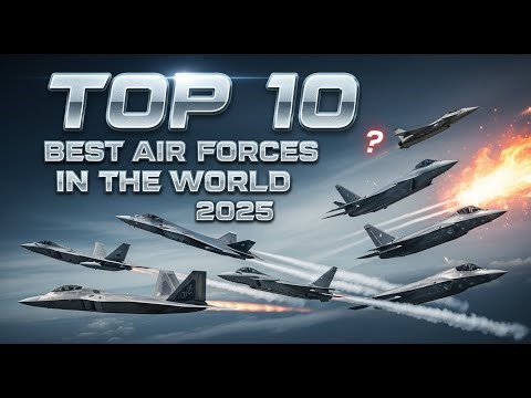 Top 10 Best Airforces in the World 2025 | Top 10 Airforces in 2025 | Best Airforces 2025 |