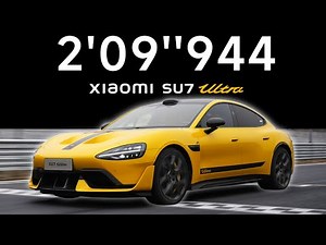 Xiaomi SU7 Ultra Breaks The Lap Record At Shanghai International Circuit