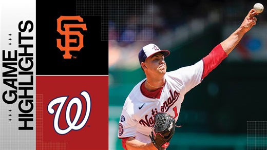 Giants vs. Nationals Highlights